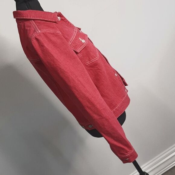 Tommy Hilfiger Pink Jean Jacket - Picture 3 of 11